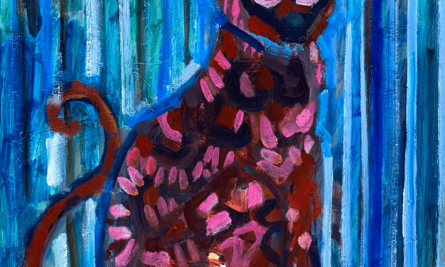 WORKS | 41x31cm | oil x wood panel | 2021 #cat