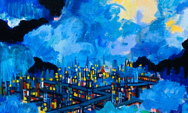 WORKS | 53x41cm | oil x wood panel | 2021 #art