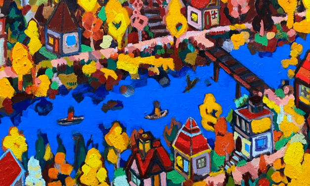 WORKS | 38x45cm | oil x wood panel | 2021 #art