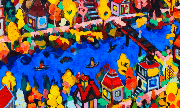 WORKS | 38x45cm | oil x wood panel | 2021 #art