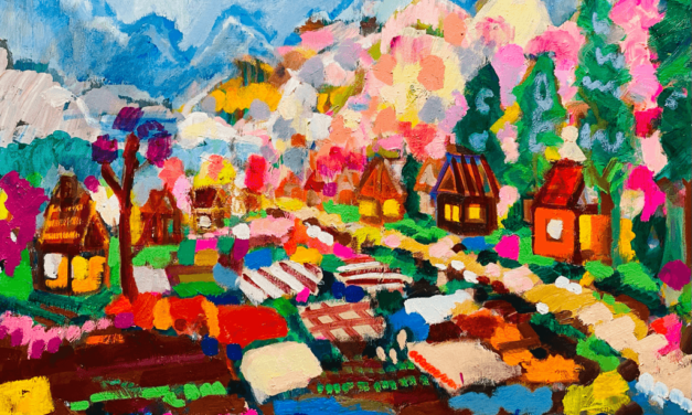 WORKS | 53x65cm | oil x wood panel | 2021 #oilpaint