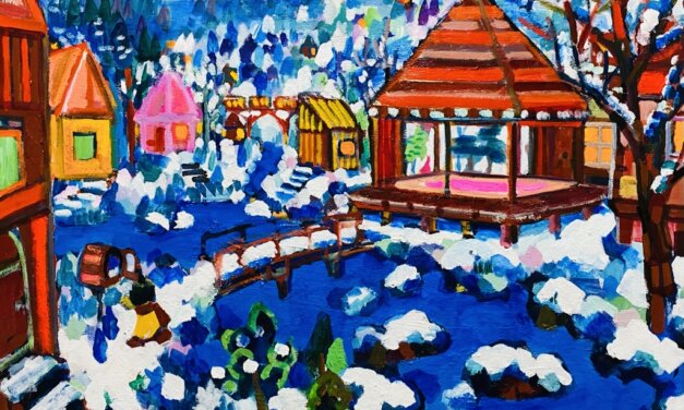 WORKS | 60x72cm | oil x wood panel | 2021 #oilpaint