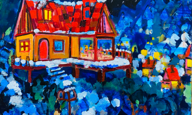 WORKS | 31x41cm | oil x wood panel | 2021 #oilpaint