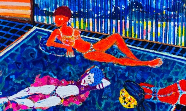 WORKS | 41x53cm | oil x wood panel | 2021 #oilpaint