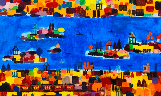 WORKS | 38x45cm | oil x wood panel | 2021 #autumn