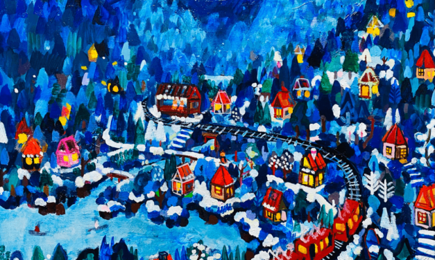 WORKS | 53x65cm | oil x wood panel | 2021 #autumn