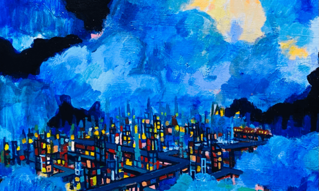 WORKS | 53x41cm | oil x wood panel | 2021 #autumn