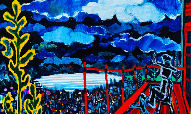 NEW | Lakeside house | 38x45cm | oil x wood panel | 2021 #oilpaint