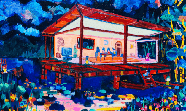 WORKS | 53x65cm | oil x wood panel | 2021 #landscape