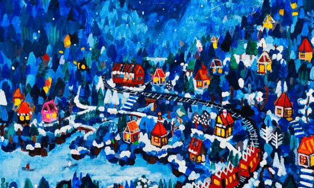 WORKS | 53x65cm | oil x wood panel | 2021 #landscape