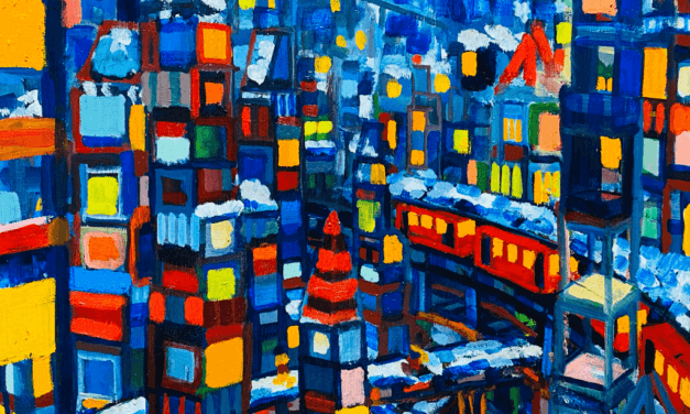 WORKS | 38x45cm | oil x wood panel | 2021 #landscape