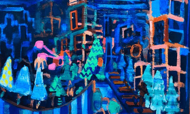 WORKS | 31x41cm | oil x wood panel | 2021 #landscape