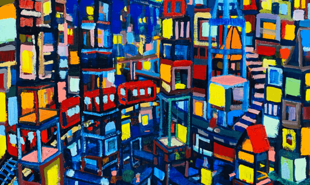 WORKS | 38x45cm | oil x wood panel | 2021 #landscape