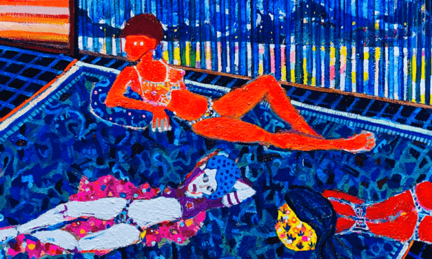 NEW | LIVING ROOM | 41x53cm | oil x wood panel | 2021