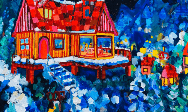 WORKS | 31x41cm | oil x wood panel | 2021 #winter