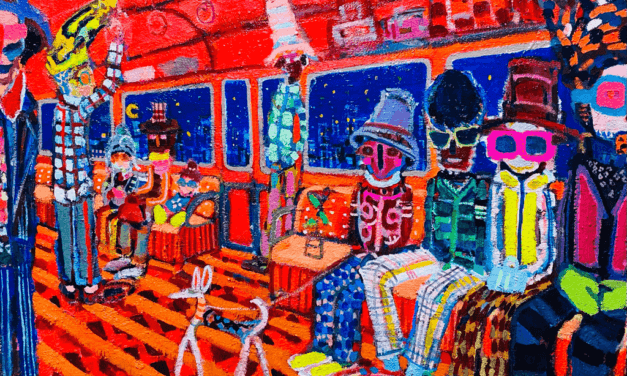 WORKS | 53x72cm | oil x canvas | 2021 #train