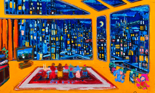 WORKS | 60x72cm | oil x wood panel | 2021 #flowergarden