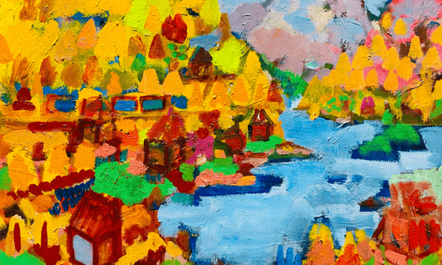 WORKS | 31x41cm | oil x wood panel | 2021 #autumn