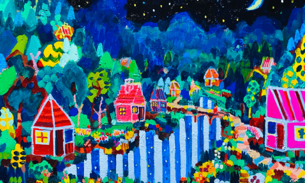 WORKS | 31x41cm | oil x wood panel | 2021 #landscape