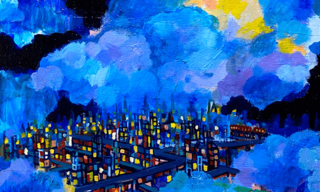 WORKS | 53x41cm | oil x wood panel | 2021 #landscape