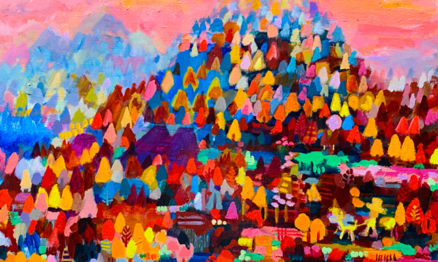 WORKS | 53x65cm | oil x wood panel | 2021 #landscape