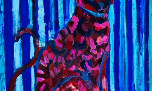 WORKS | 41x31cm | oil x wood panel | 2021 #cat