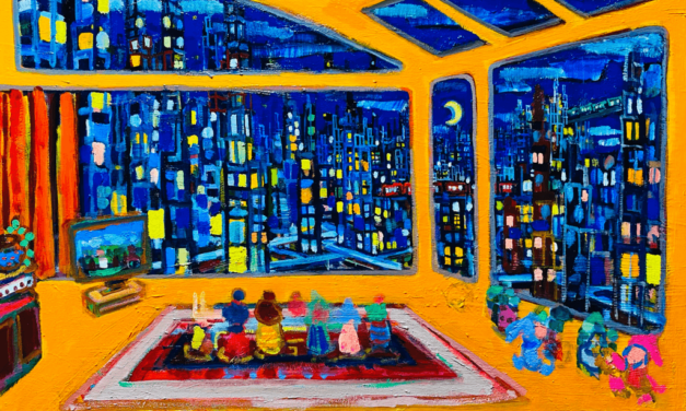 WORKS | 60x72cm | oil x wood panel | 2021 #city