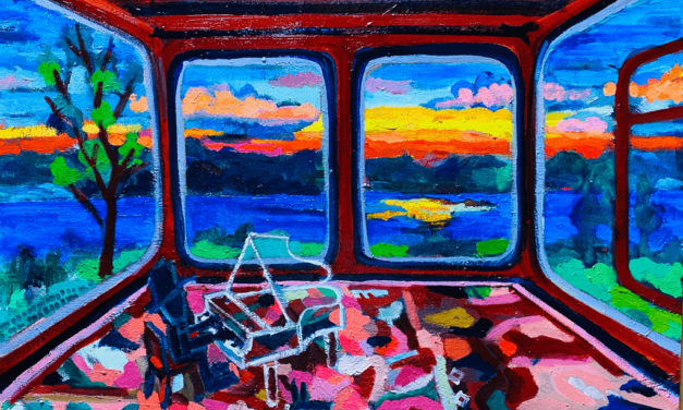 WORKS | 41x53cm | oil x wood panel | 2021 #livingroom