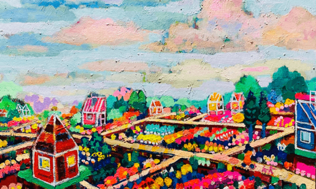 WORKS | 38x45cm | oil x wood panel | 2021 #art