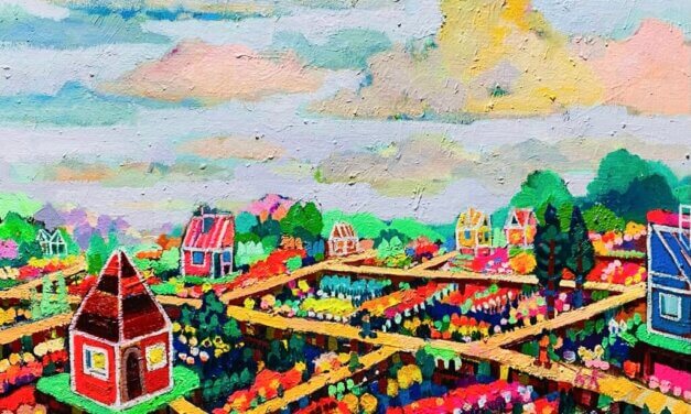 WORKS | 38x45cm | oil x wood panel | 2021 #art