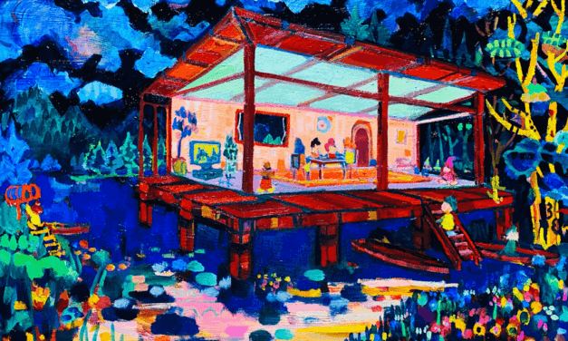 WORKS | 53x65cm | oil x wood panel | 2021 #home