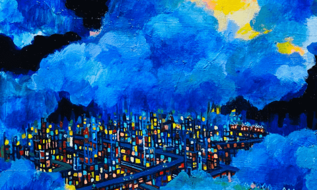 WORKS | 53x41cm | oil x wood panel | 2021 #landscape