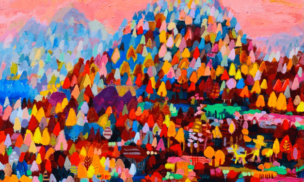 WORKS | 53x65cm | oil x wood panel | 2021 #landscape