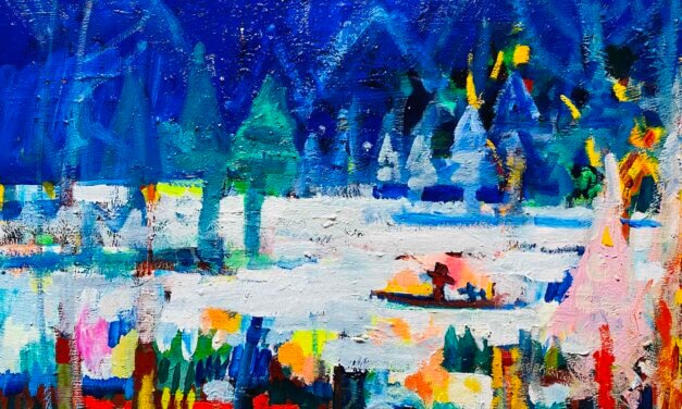 WORKS | 41x53cm | oil x wood panel | 2021 #fisher