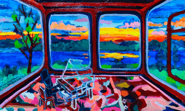 WORKS | 41x53cm | oil x wood panel | 2021 #landscape