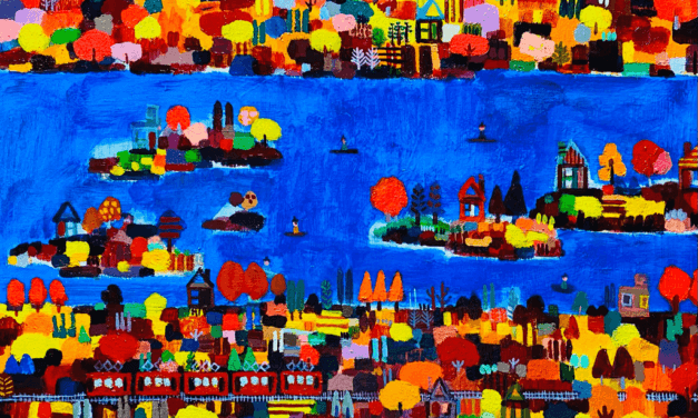 WORKS | 38x45cm | oil x wood panel | 2021 #art