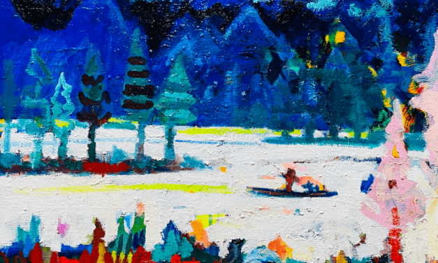 WORKS | 41x53cm | oil x wood panel | 2021 #landscape