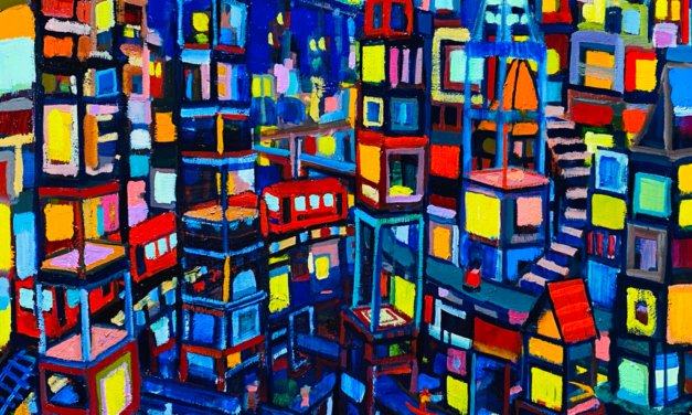 WORKS | 38x45cm | oil x wood panel | 2021 #landscape