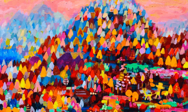 WORKS | 53x65cm | oil x wood panel | 2021 #landscape