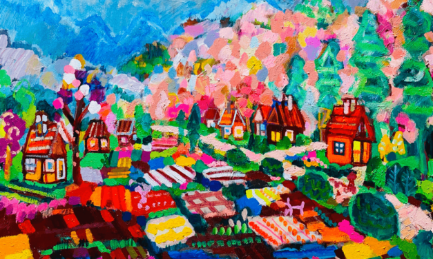 WORKS | 53x65cm | oil x wood panel | 2021 #landscape