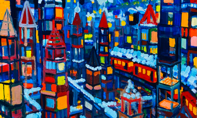 WORKS | 38x45cm | oil x wood panel | 2021 #landscape