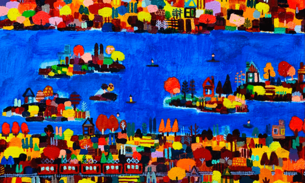 WORKS | 38x45cm | oil x wood panel | 2021 #malerei