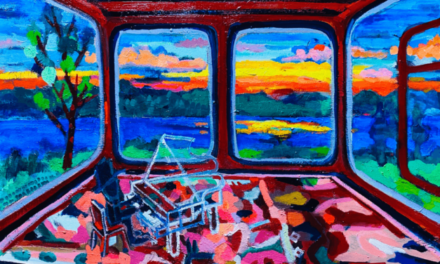 WORKS | 41x53cm | oil x wood panel | 2021 #malerei