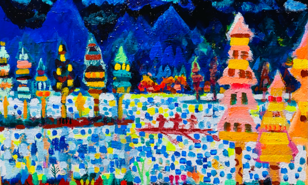 WORKS | 41x53cm | oil x wood panel | 2021 #art