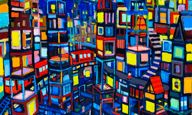 WORKS | 38x45cm | oil x wood panel | 2021 #art