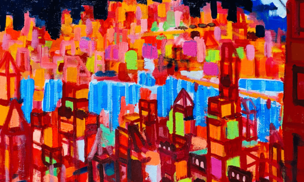 WORKS | 38x45cm | oil x wood panel | 2021 #art