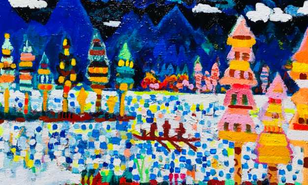 WORKS | 41x53cm | oil x wood panel | 2021 #art