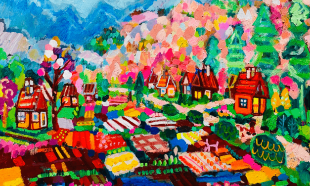 WORKS | 53x65cm | oil x wood panel | 2021 #art