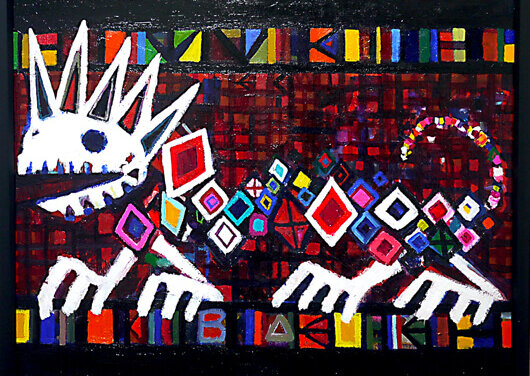 ON SALE | gon | 53 x 65 cm | oil x wood panel | GALLERY TAGBOAT | JAPAN #contemporaryArt