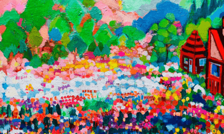 new | Flower garden | 38x45cm | oil x canvas | 2021 #art